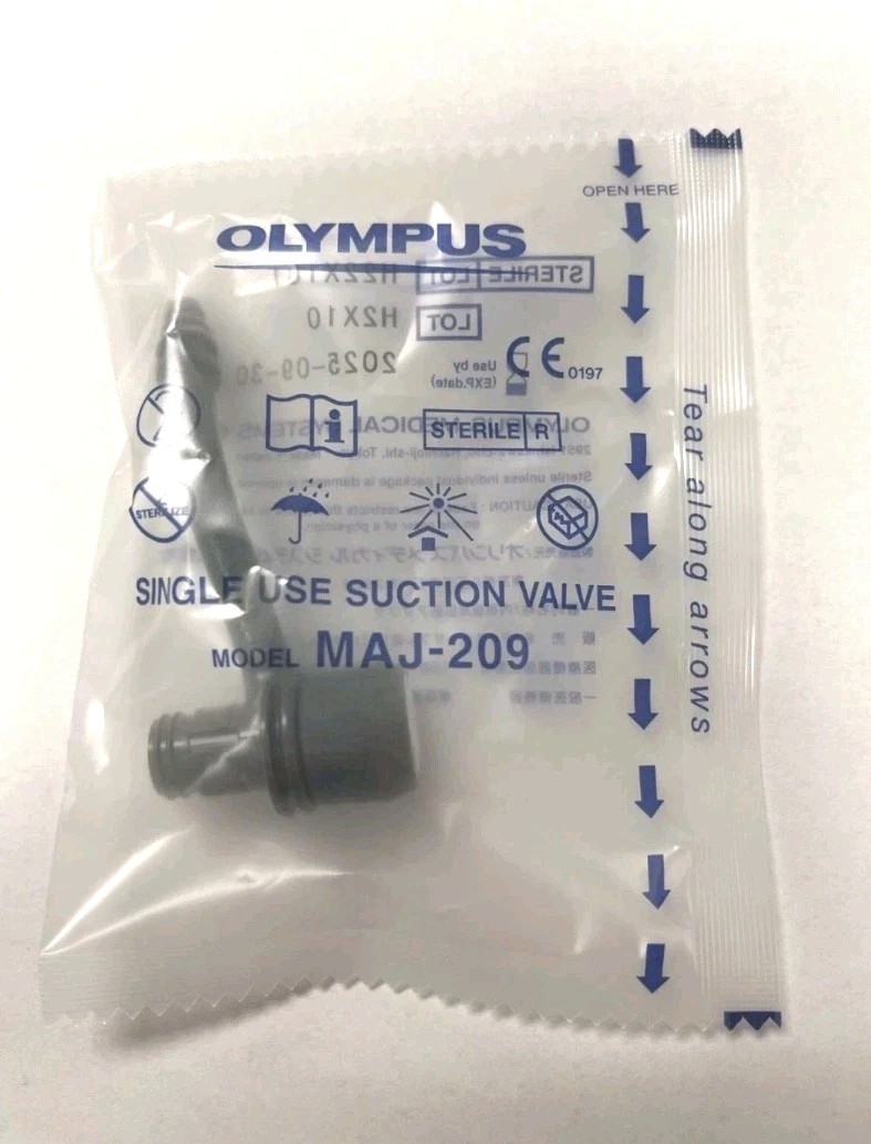(2) OLYMPUS MAJ-209 Single Use Suction Valve, 2Unit Exp 03/2026