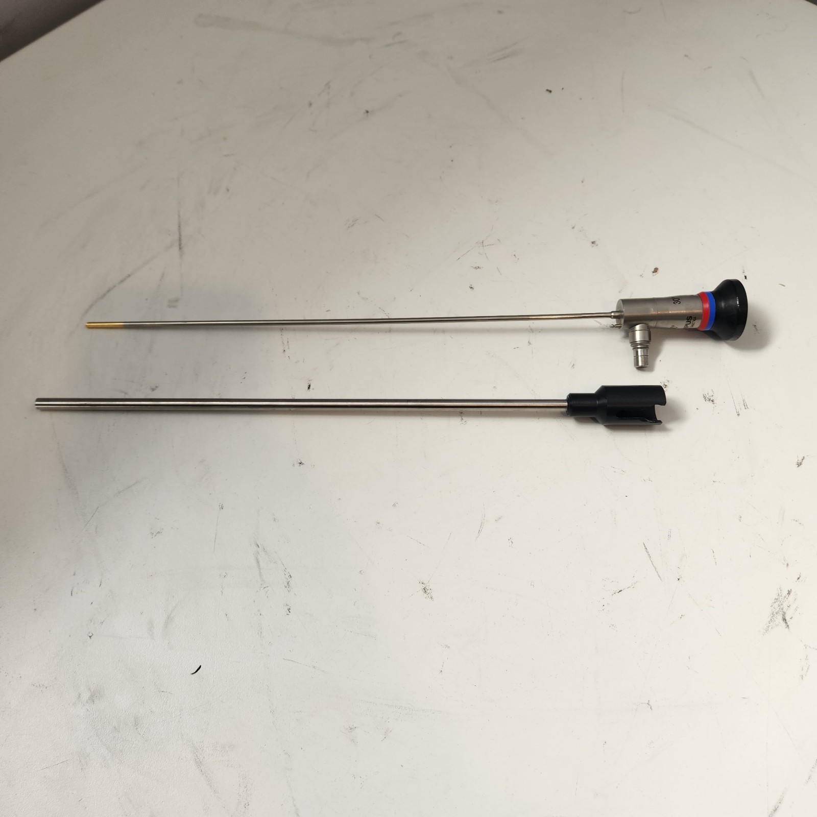 Olympus A4674A Autoclavable Rigid Hysteroscope 30° w/ Protective Sheath