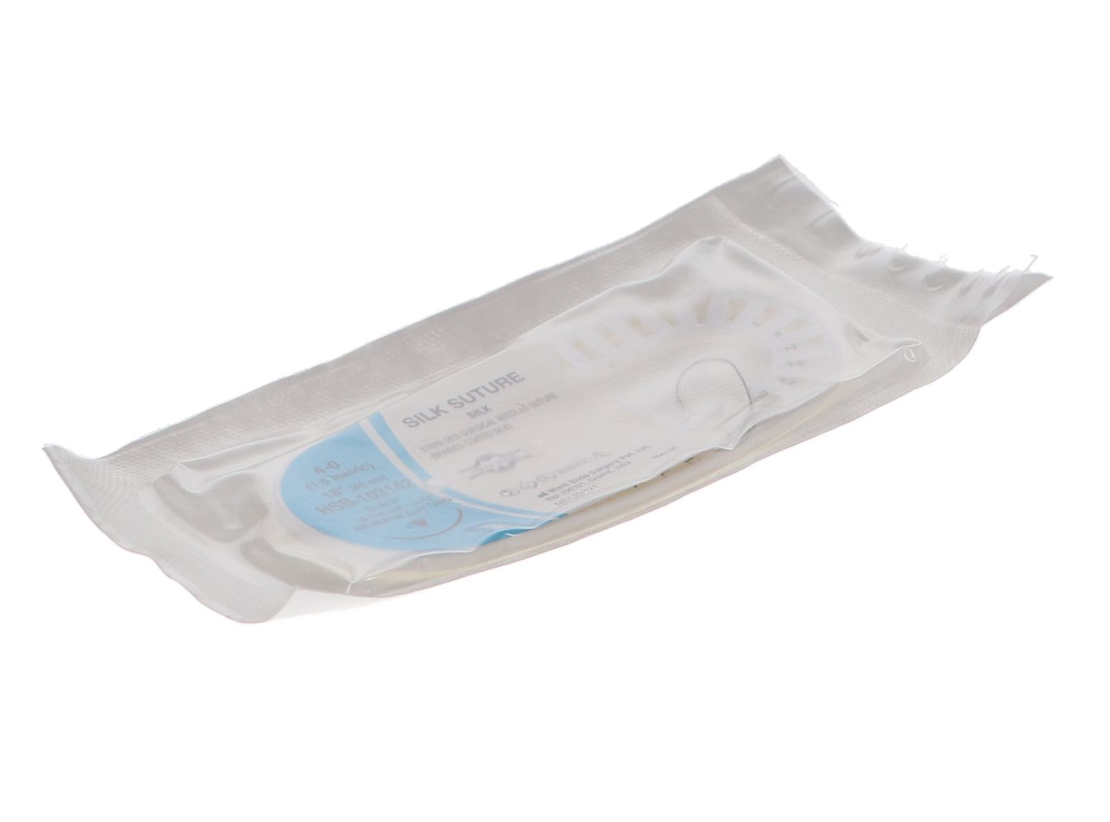 House Brand Dentistry 103142 Silk Suture 4-0 Reverse Cutting 19MM 3/8″ 45CM 12/B