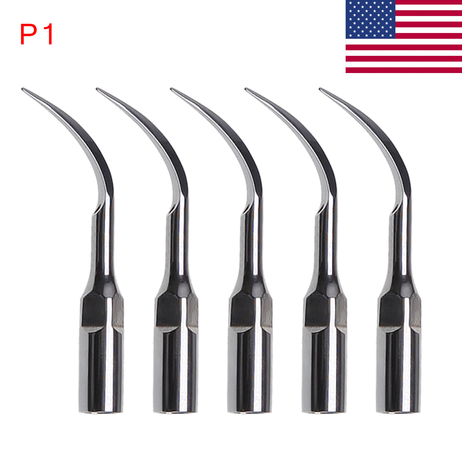 Dental Ultrasonic Piezo Scaler Tips P1 / PD1 Fit Woodpecker EMS / DTE SATELEC