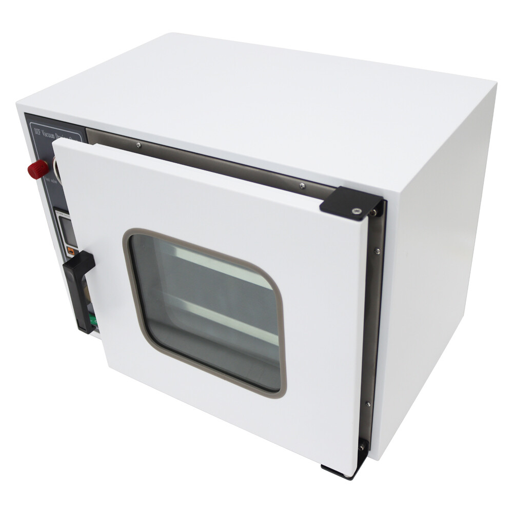 0.9 Cu Ft Digital Vacuum Drying Oven Temperature Control Double Layer Shelves