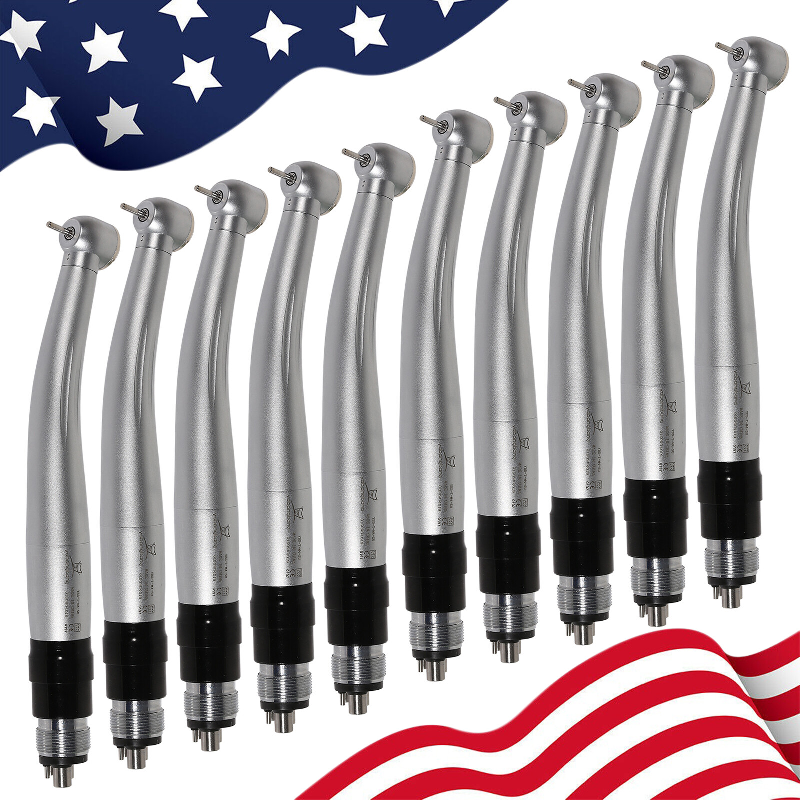 Yabang Dental High Speed Handpiece Large Head w/4 Hole Quick Coupling ff
