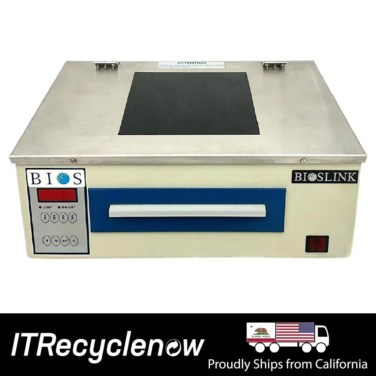 BIOS Bioslink BL-312T UV Transilluminator | Gel Imaging | Lab Equipment | 312 nm