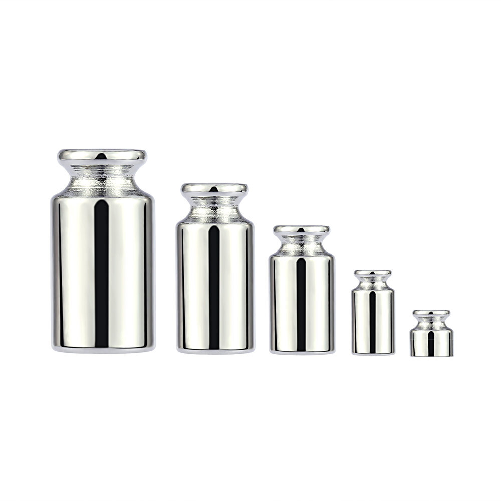 Set of 5pcs Chrome Plating Weight Gram for Digital Scale 1g 2g 5g 10g W3E9