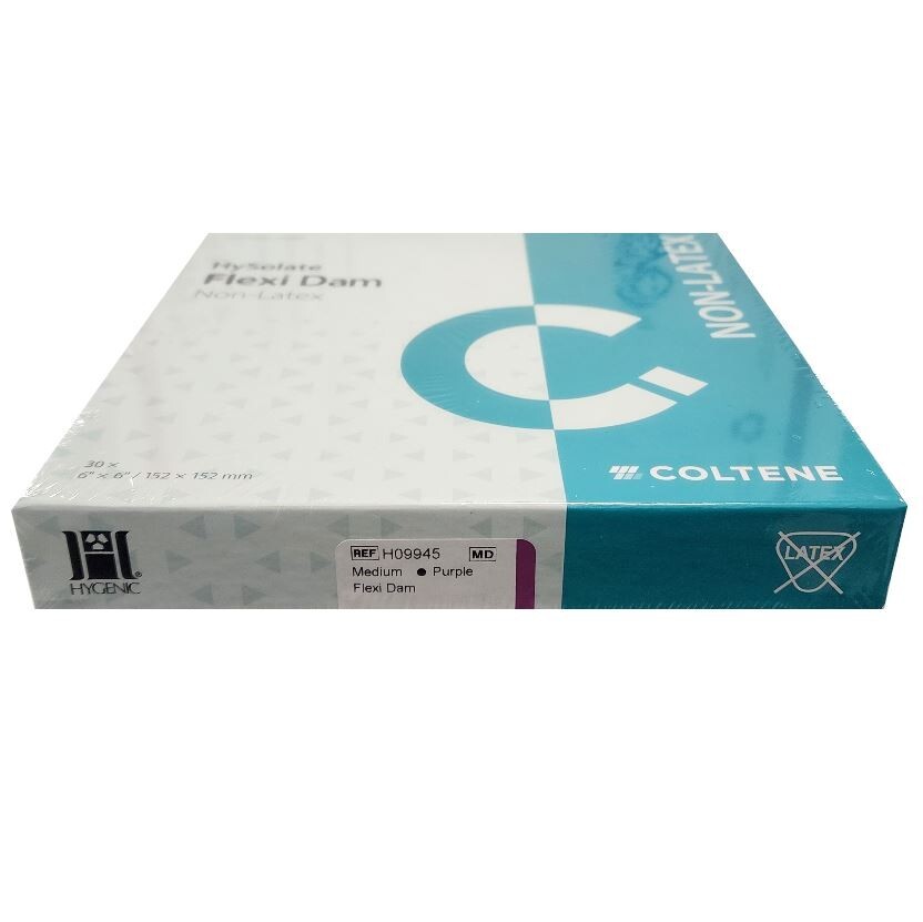 *30-Pieces* HySolate Flexi Dam Dental Non-Latex 6″ x 6″ Medium Purple H09945