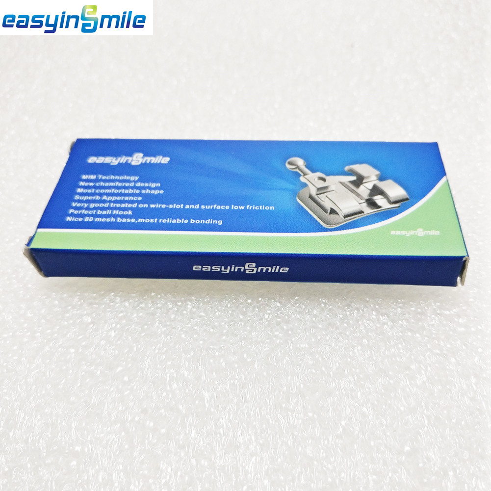 10Pack Easyinsmile MINI Brackets MBT 022 with Hook 345 Dental Orthodontic Braces