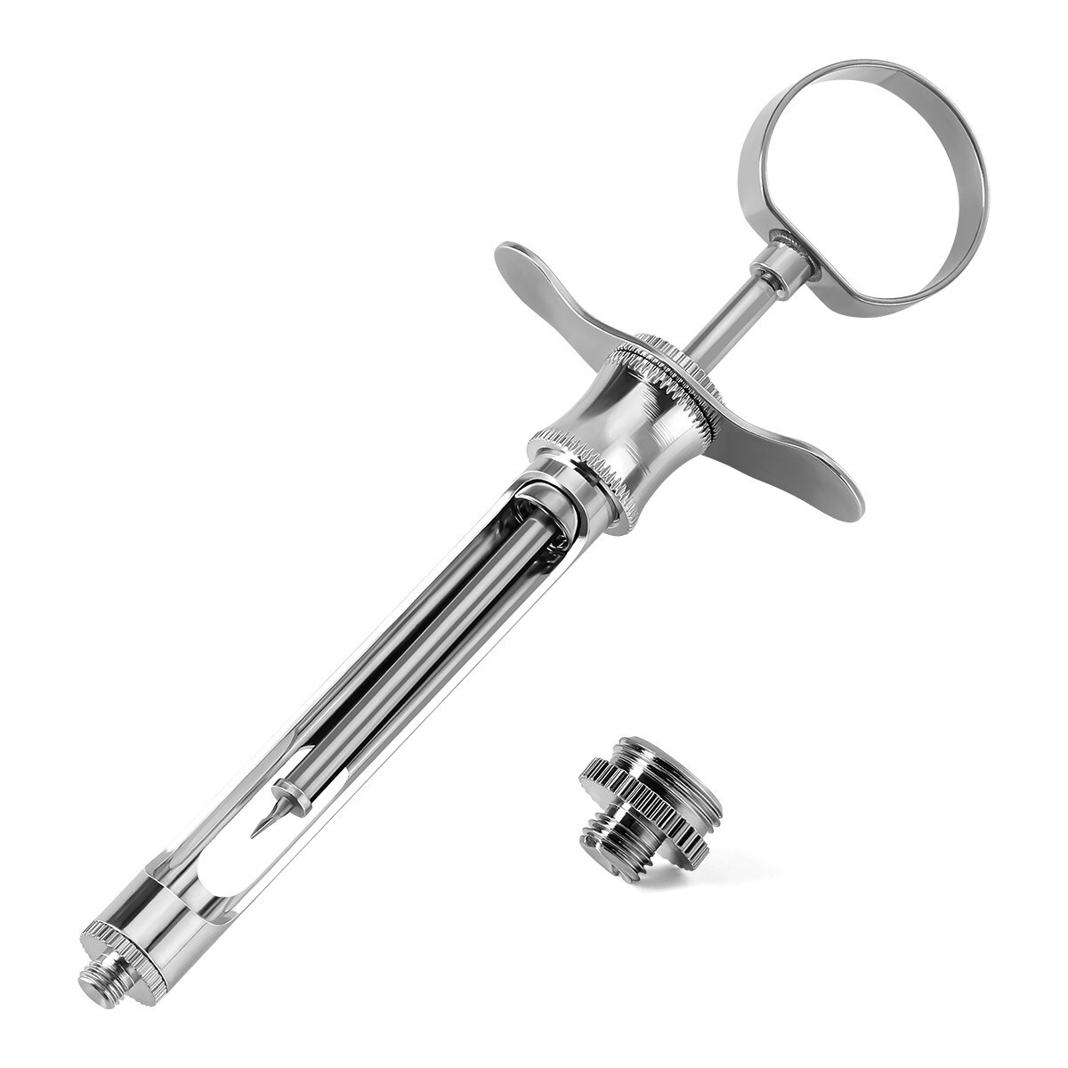 Dental Anesthetic Syringe Self-Aspirating 1.8CC Syringe Sharp Head Autoclave