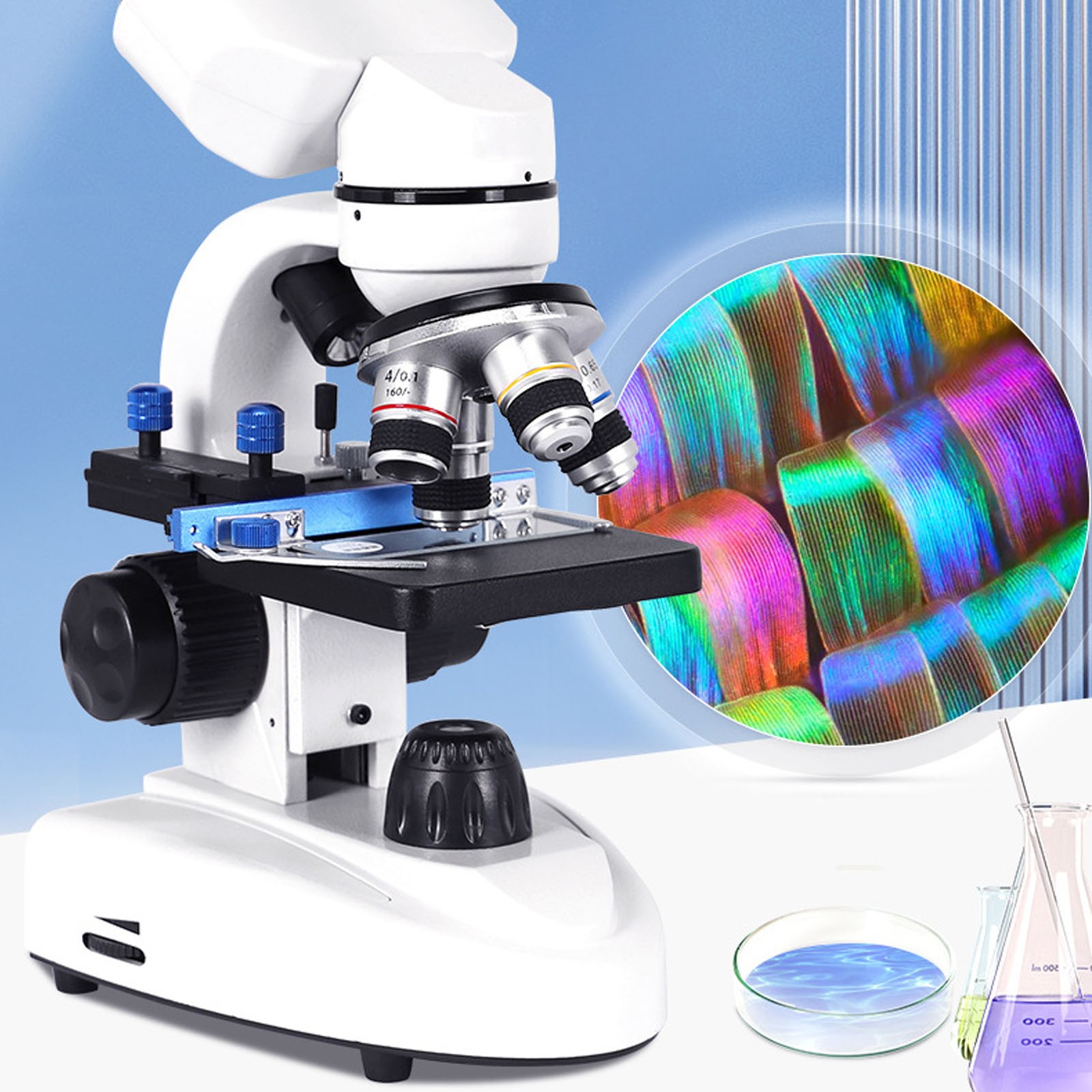 Binocular Microscope Kit Versatile For Home And Research Excellent