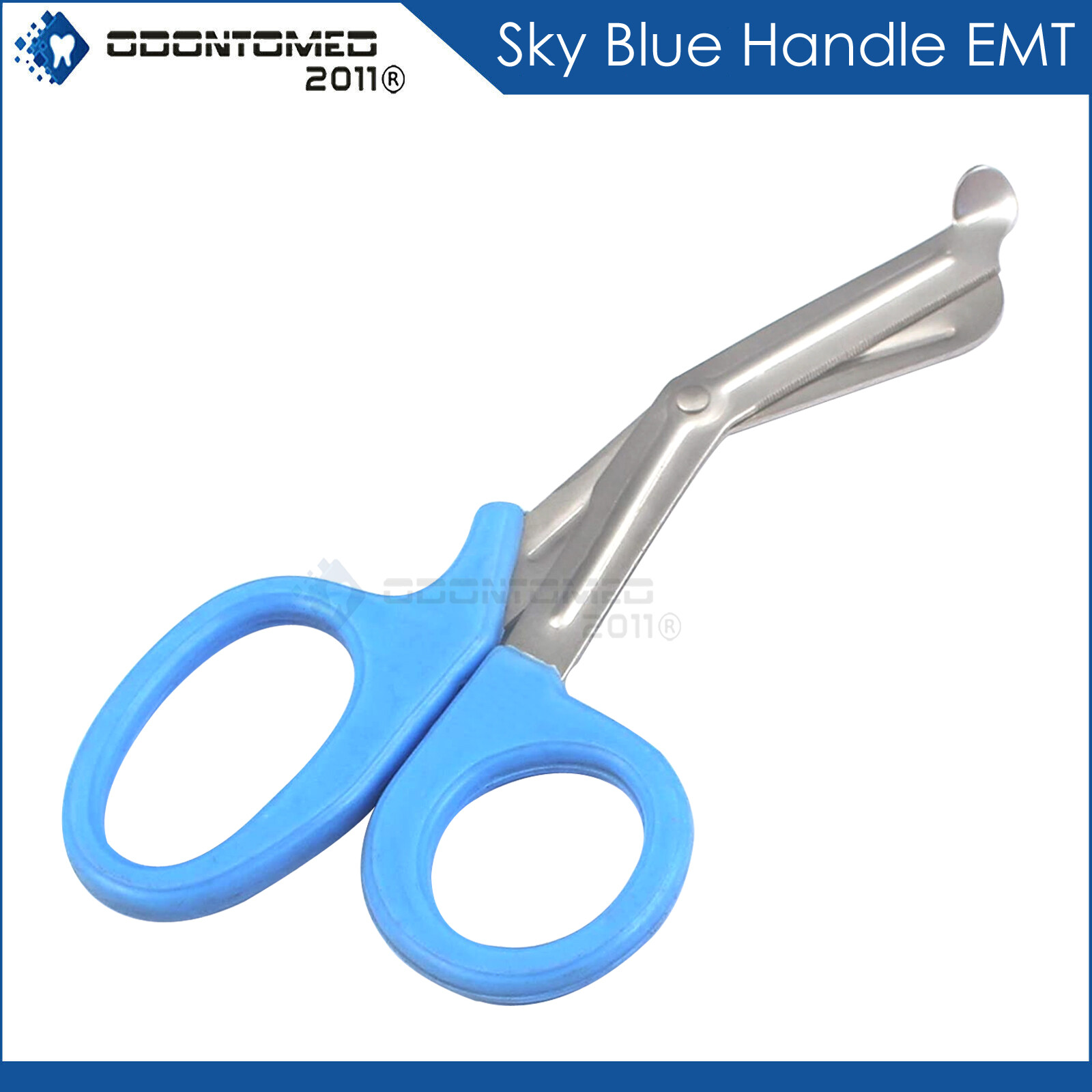 Emt Utility Scissors Shears 5.5″ Sky Blue Color Medical Paramedic First Aid Tool
