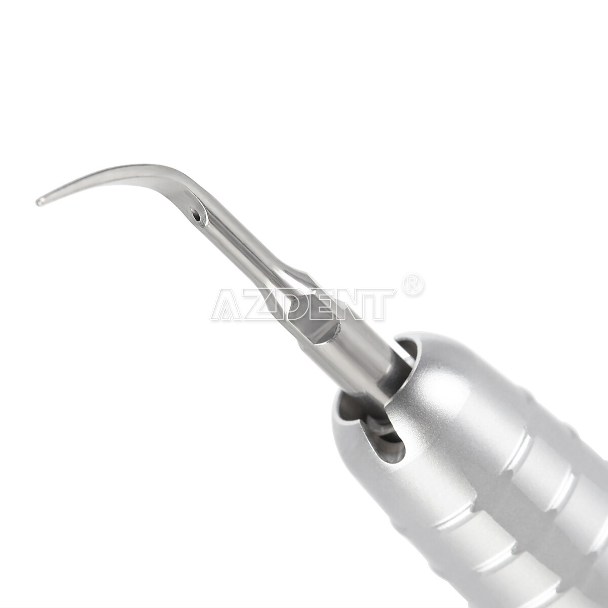 AZDENT Dental Ultrasonic Air Scaler Handpiece 4 Holes + 3 Compatible Tips