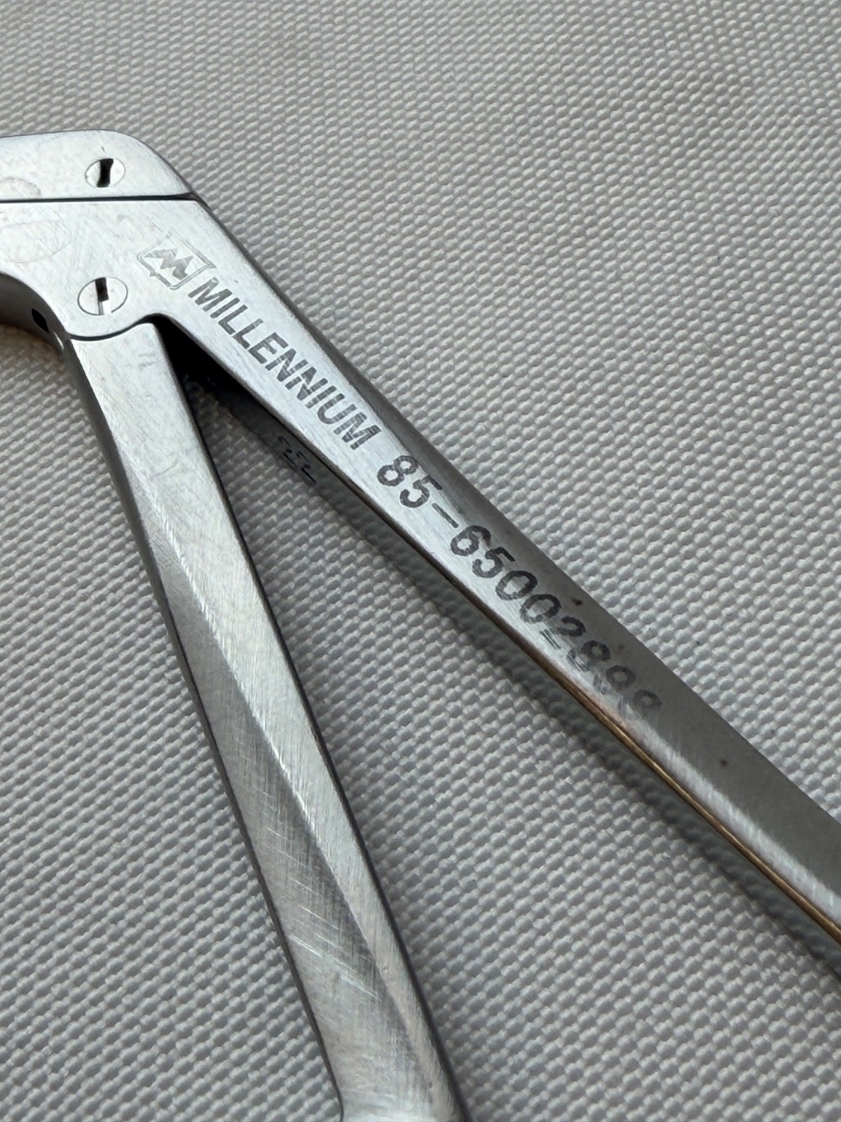 Millennium Surgical 85-65002898 Cushing IVD Ronguer 2mm x 10mm Straight Jaws 7″