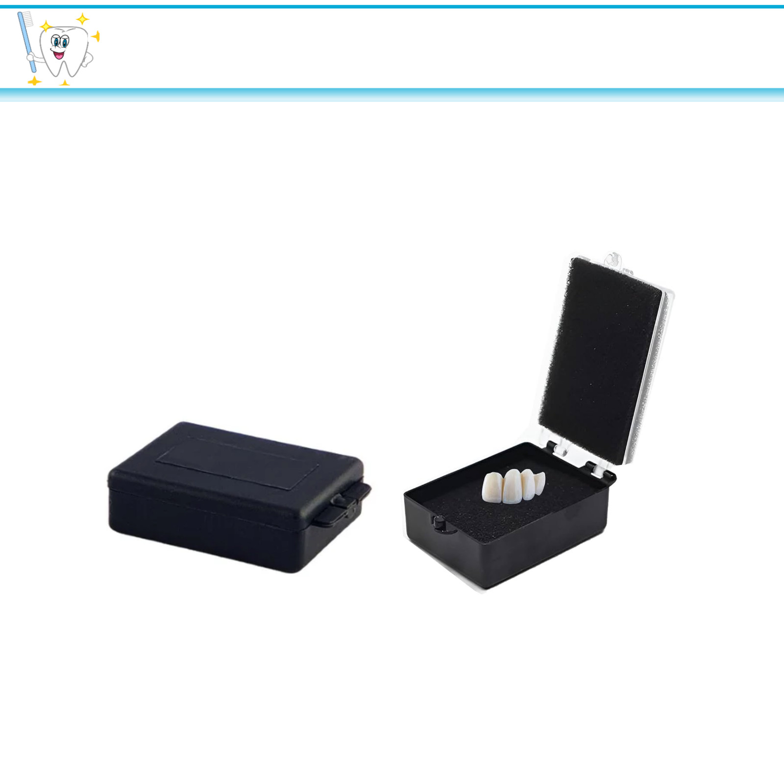 Dental 2″ Flexible Crown & Bridge Boxes Laboratory Shipping Crown Storage Box