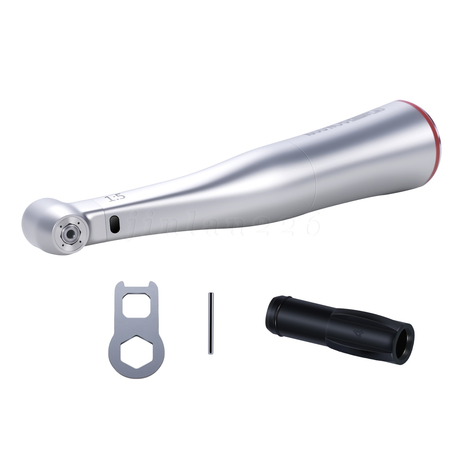 Dental LED 1:5 Contra Angle Angulo Inner Spray Contrangulo Turbina Handpiece