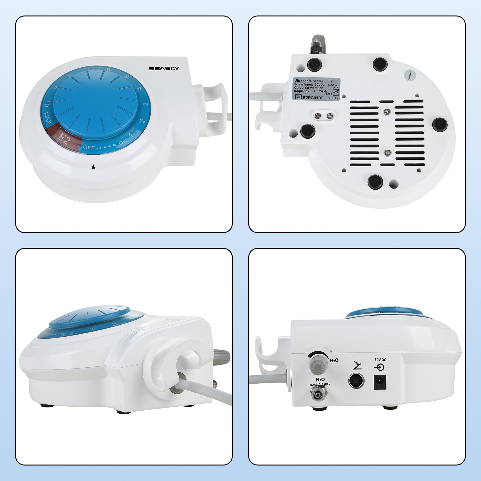 Dental Ultrasonic Piezo Scaler with Handpiece 5*Tips fit EMS Cavitron Woodpecker
