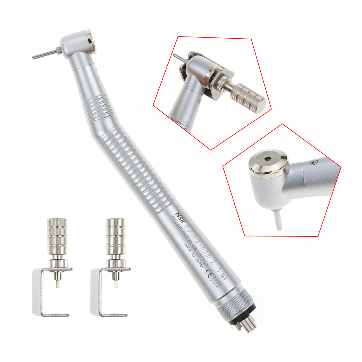 Dental High & Low Speed Handpiece Kit 4 Holes Standard Wrench Single Water Spary