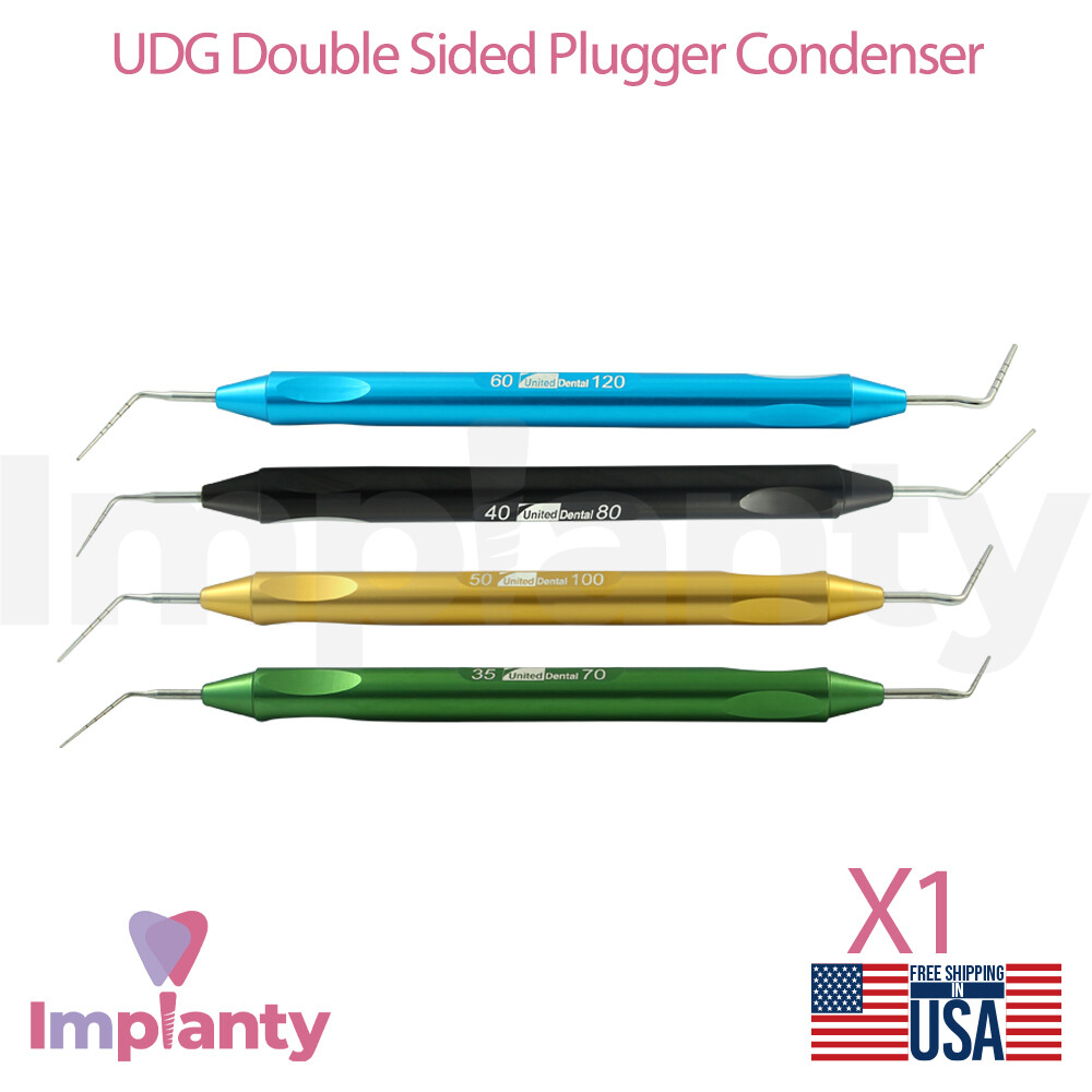 Dental Double Sided Plugger Condenser Versatile Root Dentistry Endo Canal Tool