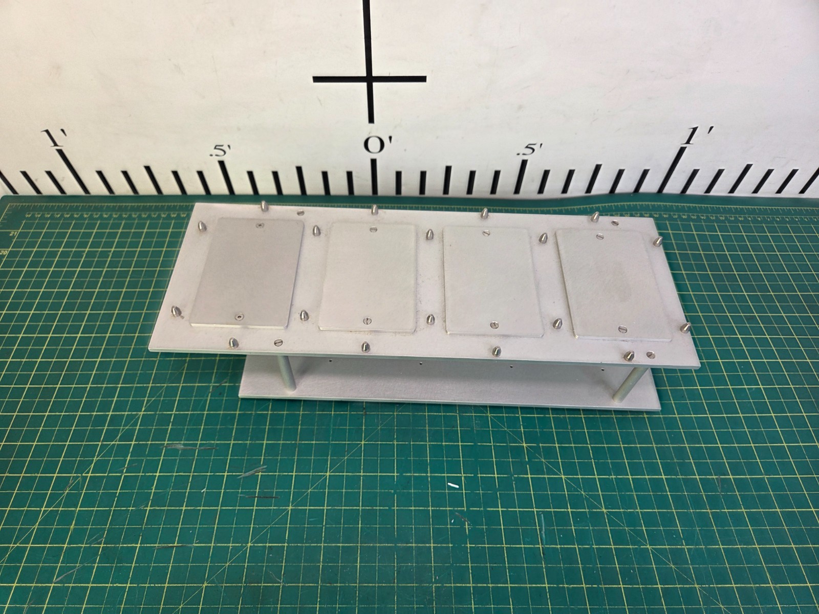 Tecan US Inc Microplate Carrier 4-Position Flat – Landscape Deckware Raised