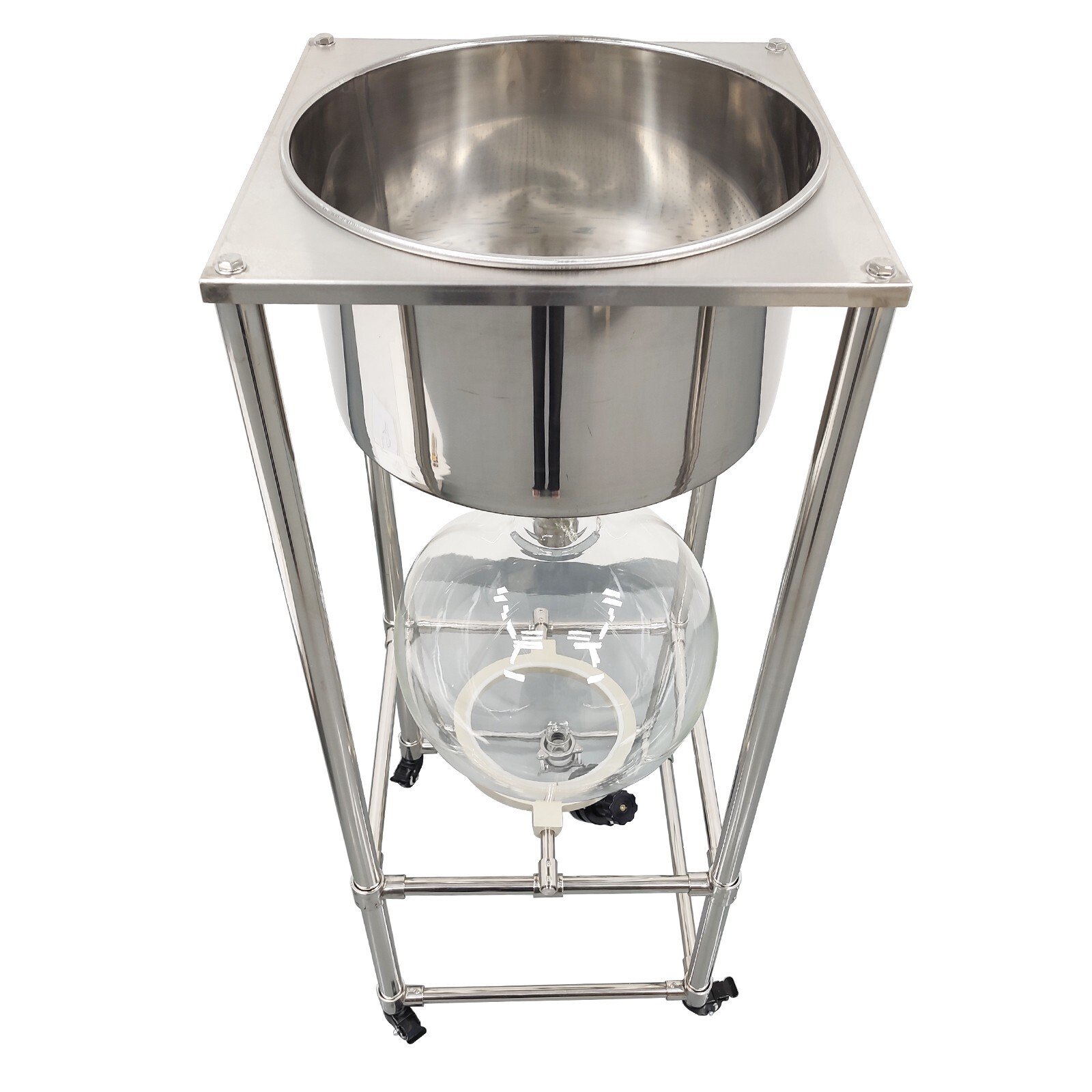 Lab 50L Vacuum Suction Filter Device Stainles Steel Buchner Funnel Filtration