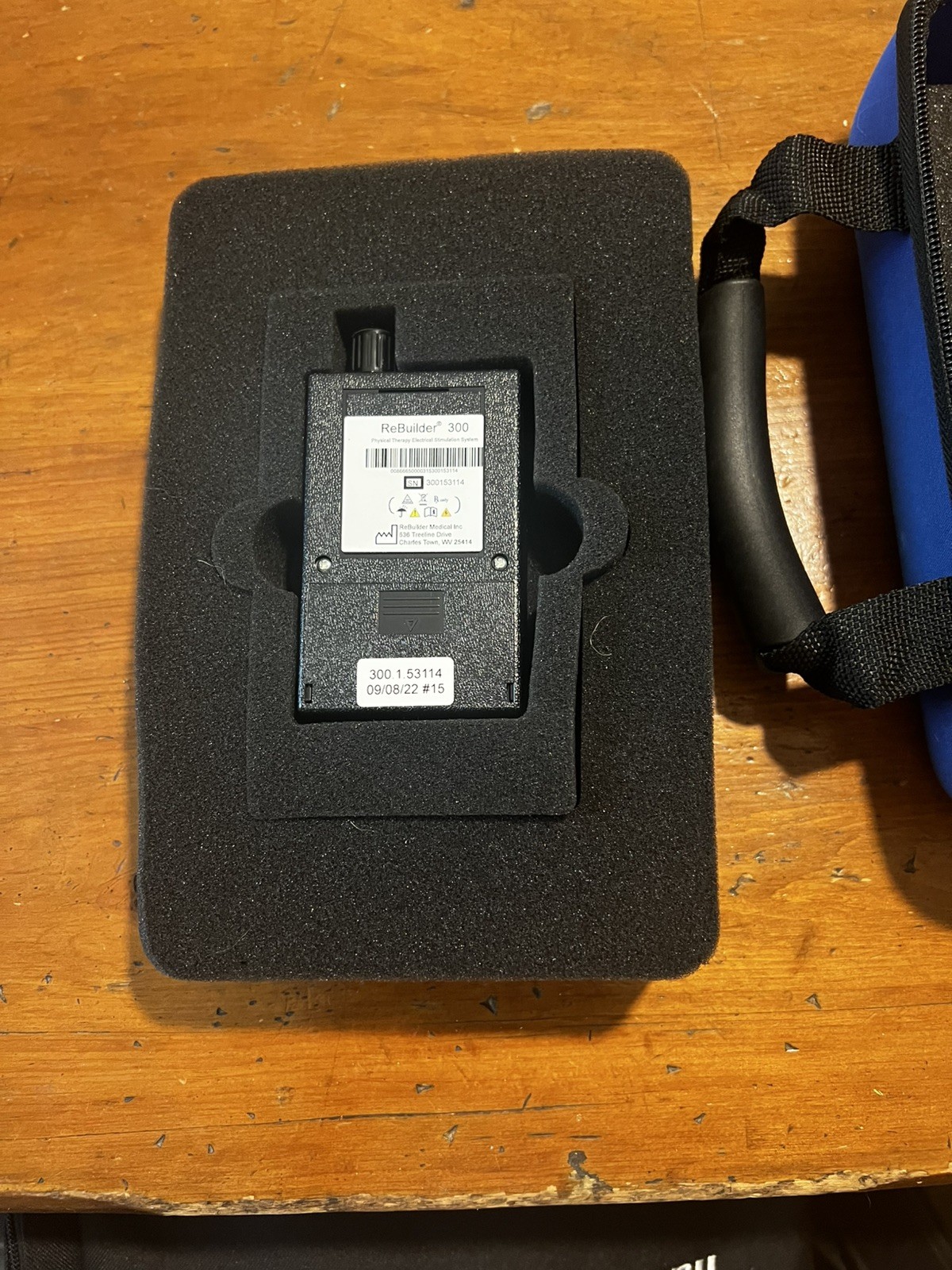 ReBuilder Medical Inc. Neuropathy Model 300 Portable Handheld TENS type Unit.