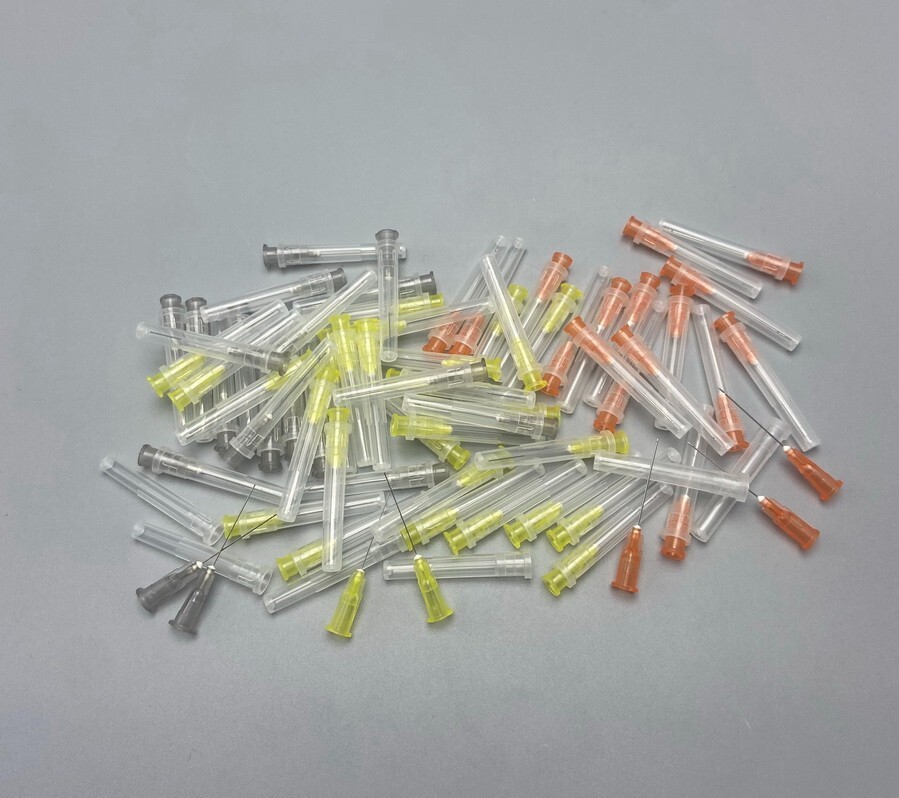 Dental Disposable Endo Irrigation Needle 25G/27G/30G 2-Side Hole Syringe Tips