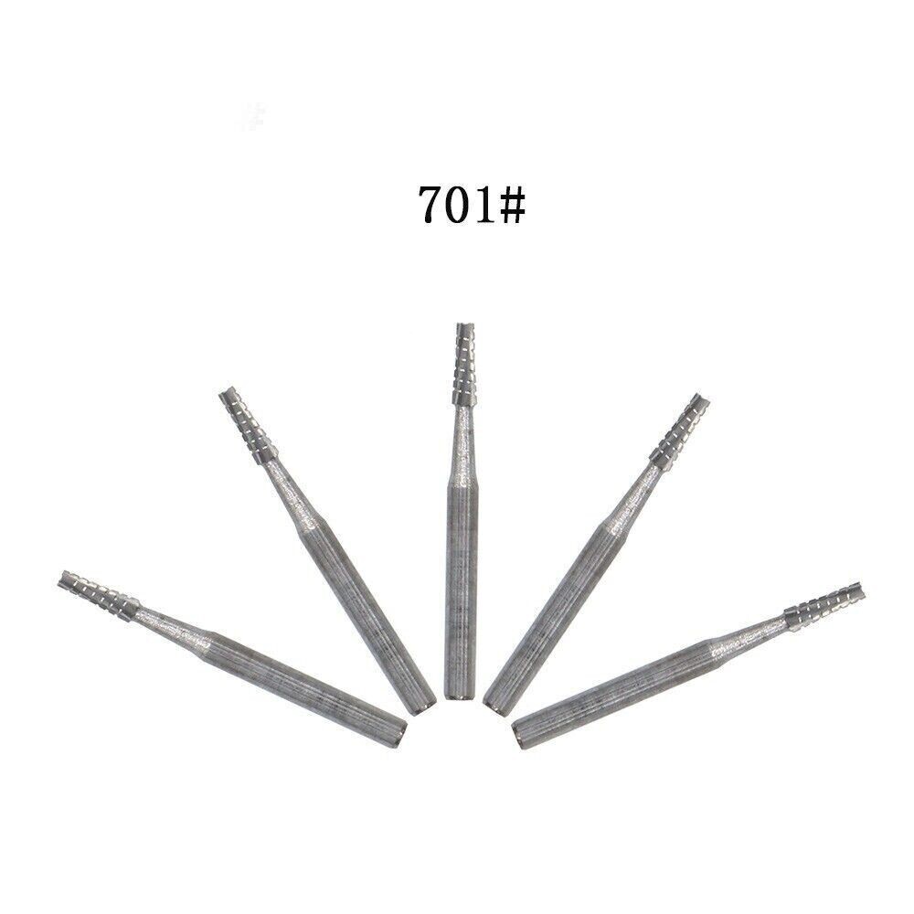 1 Pack 10pcs/pack Dental high speed handpiece FG-701 Tungsten Steel Carbide Bur