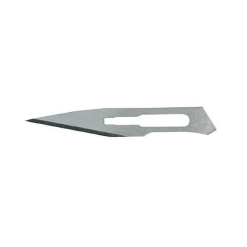 Myco Medical #25 Sterile Carbon Steel Surgical Scalpel Blade, Box of 100 blades