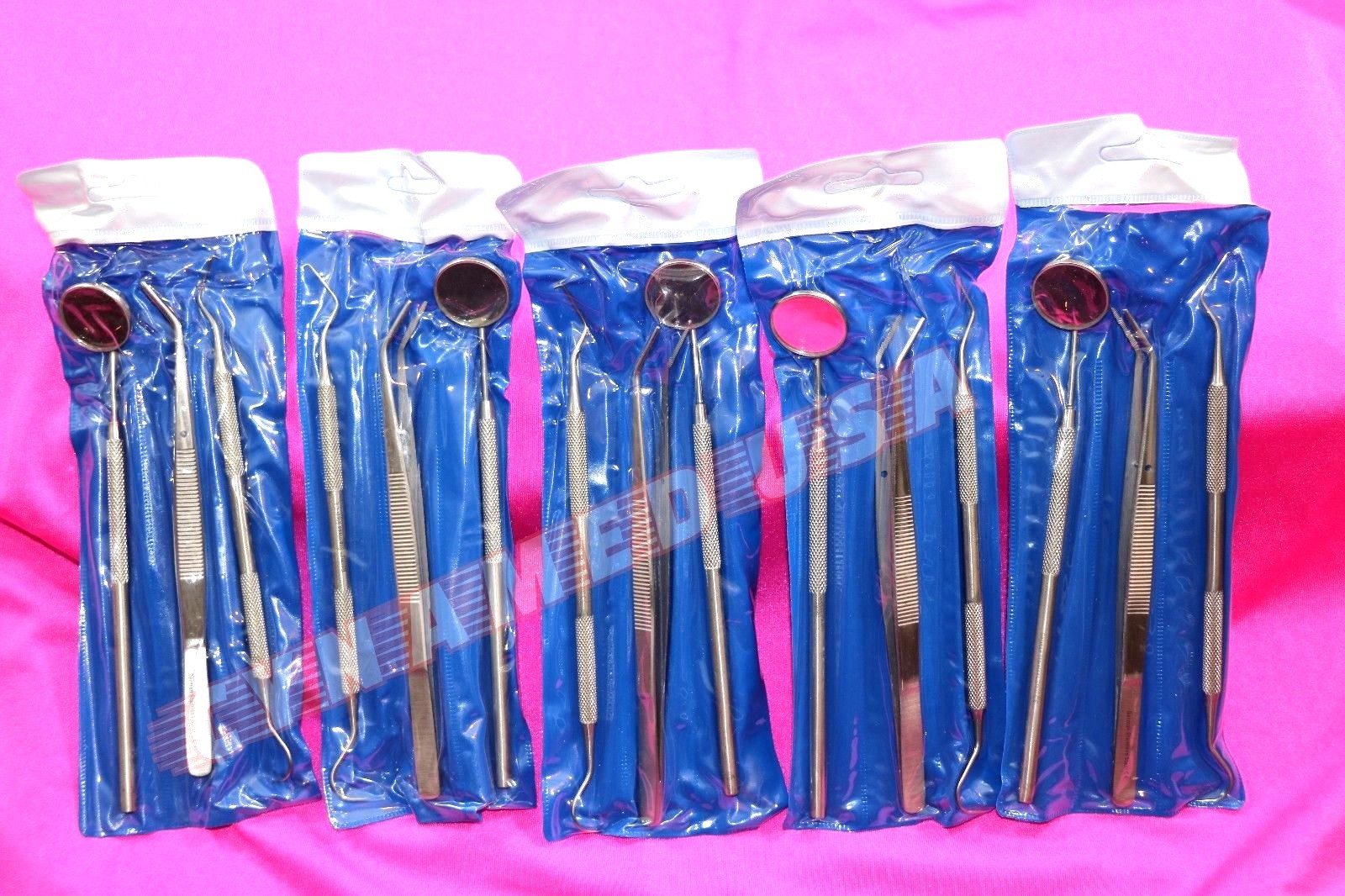 15 EA GERMAN Instruments Basic Dental Set Mirror Explorer Probe Pliers -A+QUALTY