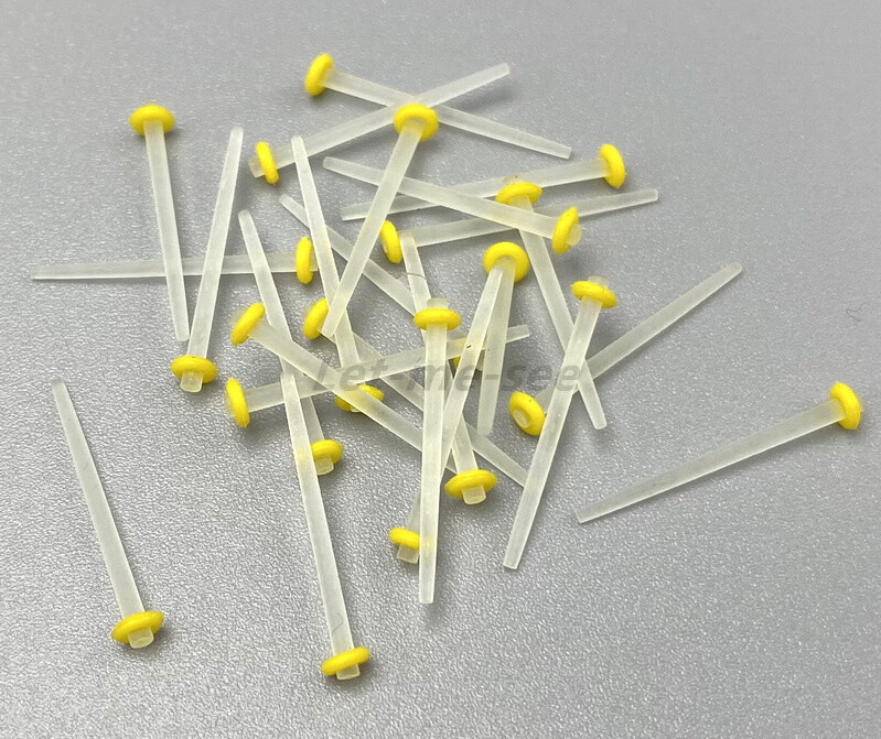 Dental Fiber Post Quartz Teeth Restorative Screw Post clear 1.2/1.4/1.6/1.8mm