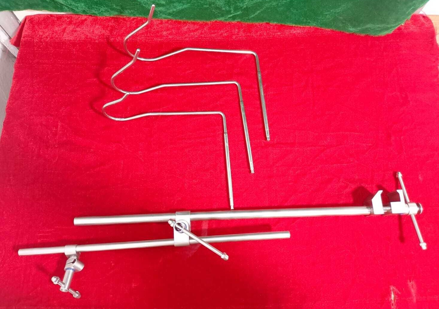 Laparoscopic Nathanson Liver Retractor Rigid with Hook Reusable Instruments