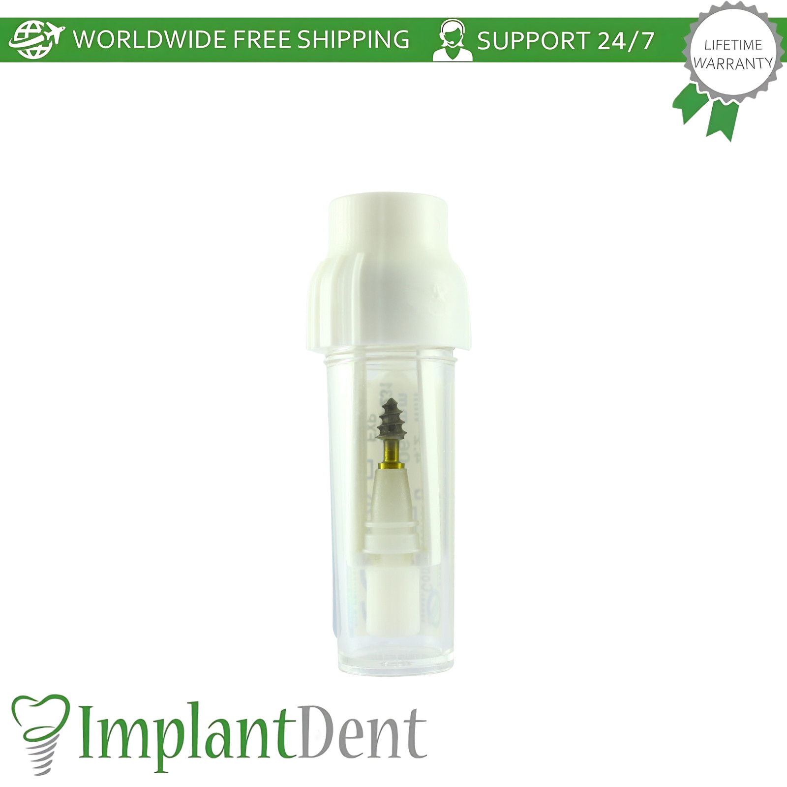 Monoblock Compressive Dental Fixture SLA Surface Titanium Sterile Dentistry