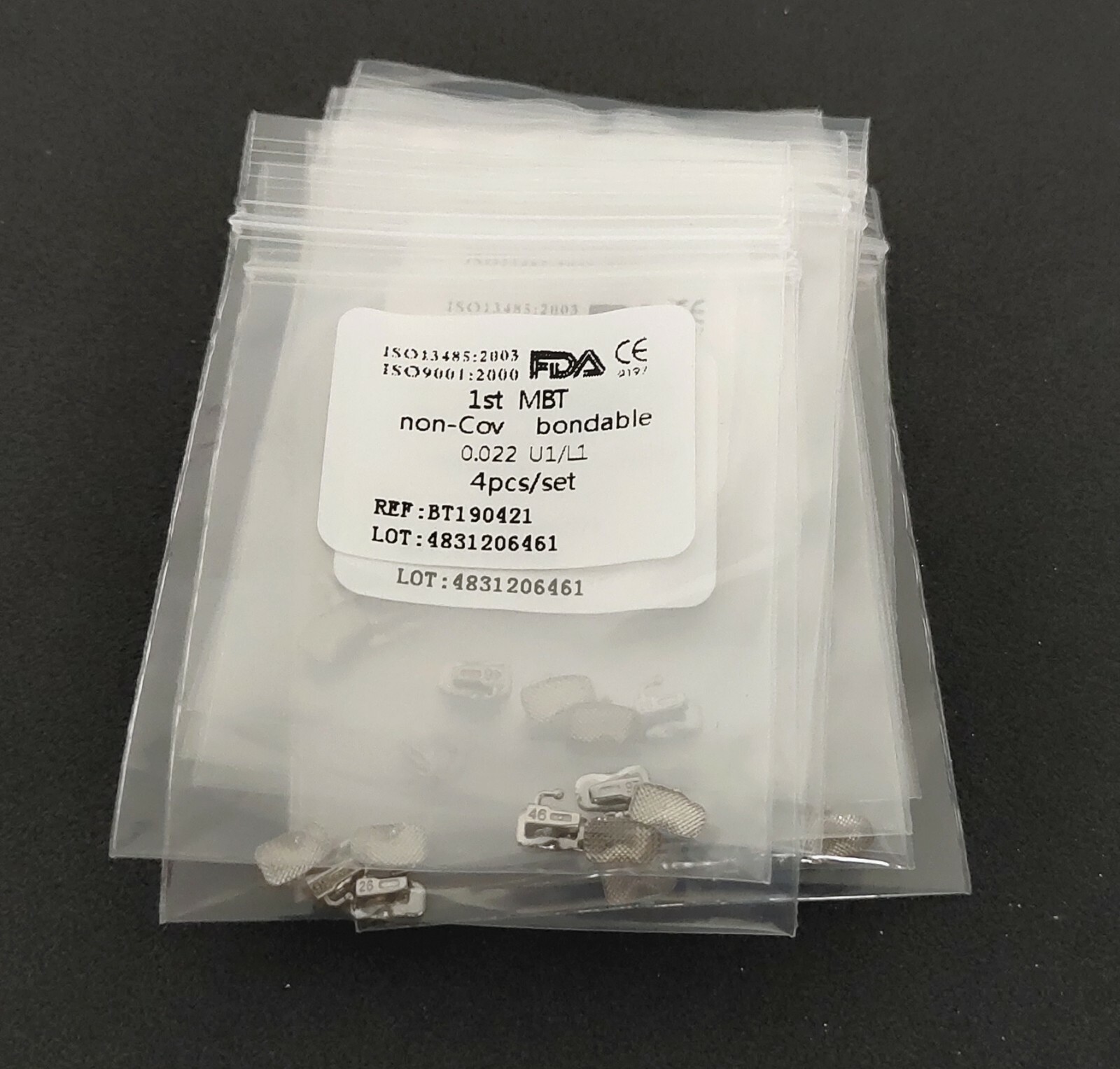 Dental Orthodontic Buccal Tube 1st MBT .022 Molar Bondable No-convertible