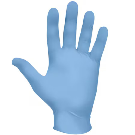 Showa 7005Pfxxl 7005, Disposable Gloves, 4 Mil Palm, Nitrile, Powder-Free, 2Xl,