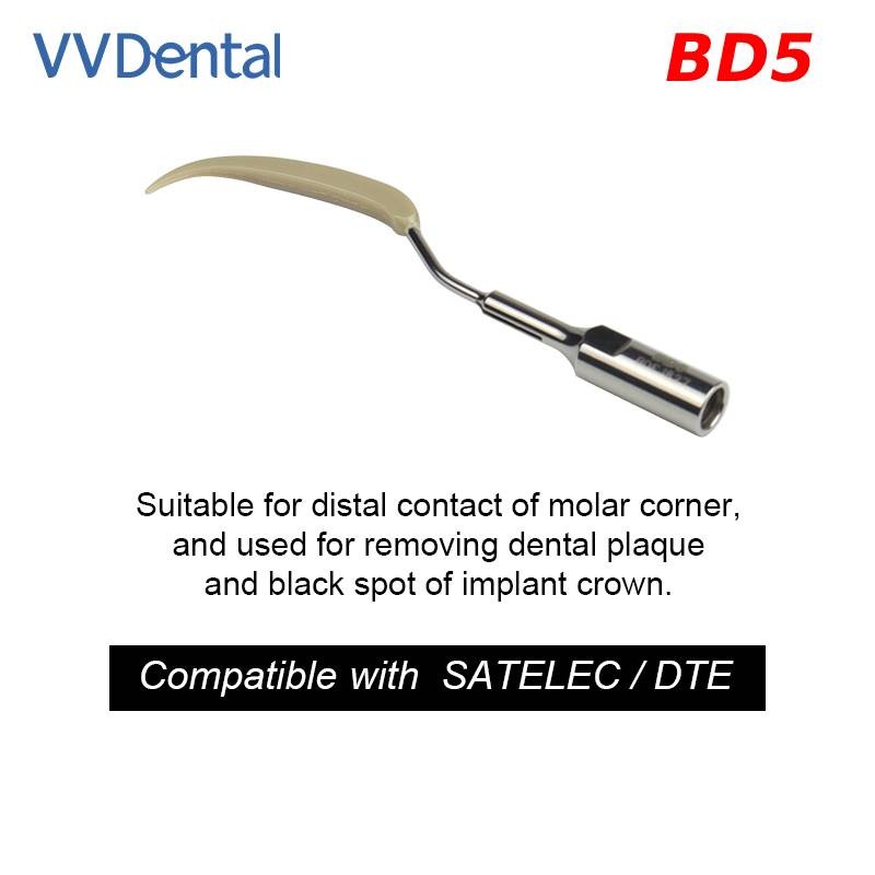 Ultrasonic Dental Scaler Tips Cleaning Implant Orthodontic Fit for SATELEC / DTE