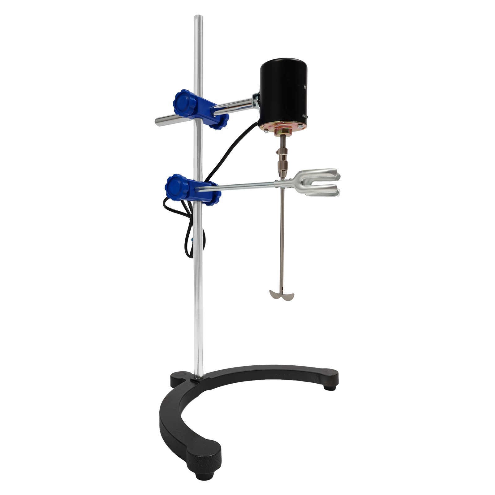 Overhead Lab Stirrer, 100W 2800 RPM, 2.64 Gal Capacity, Digital Timer, 0-120 Min