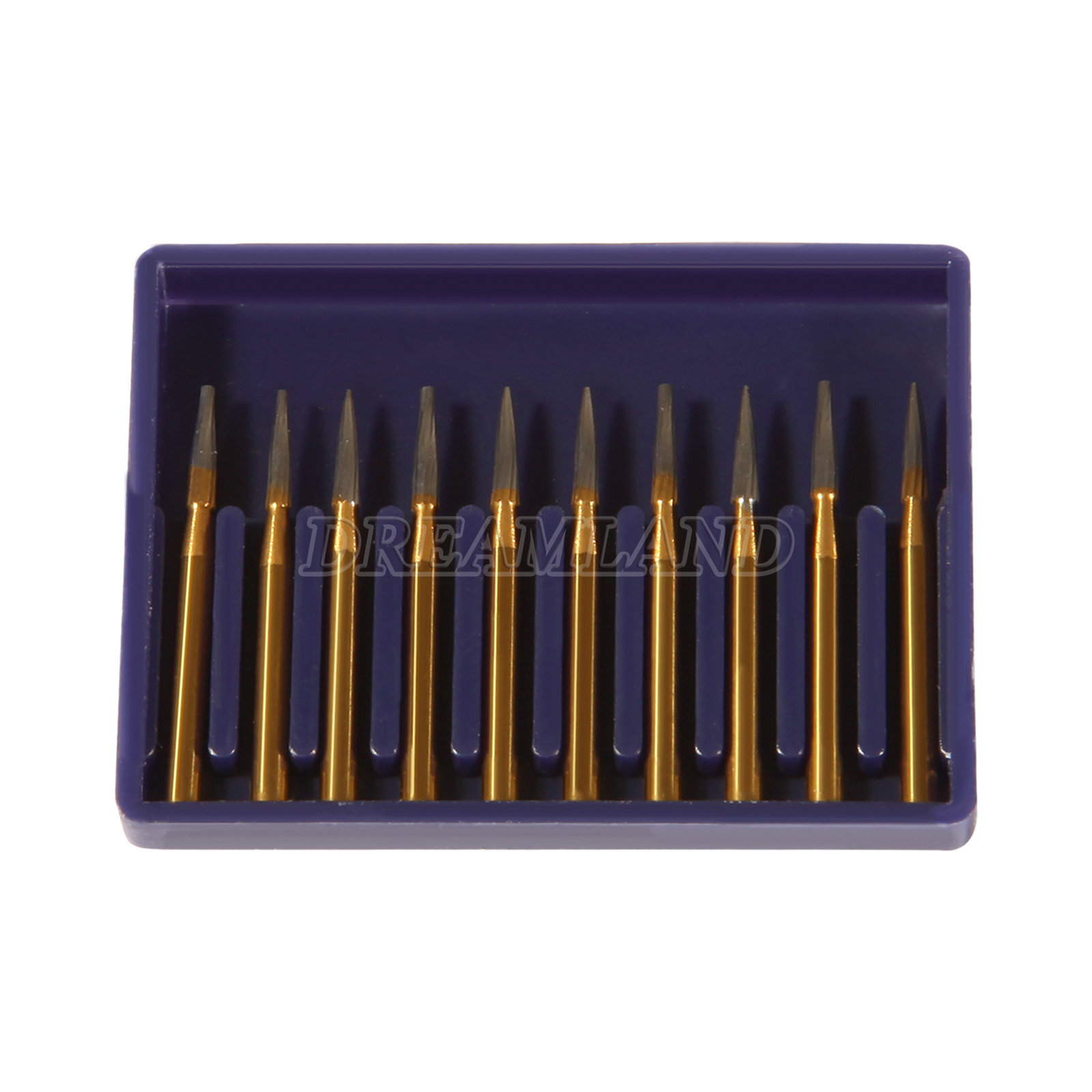 Dental Tungsten Carbide Trimming & Finishing Burs Drill Flame FG 7901 10-50pcs