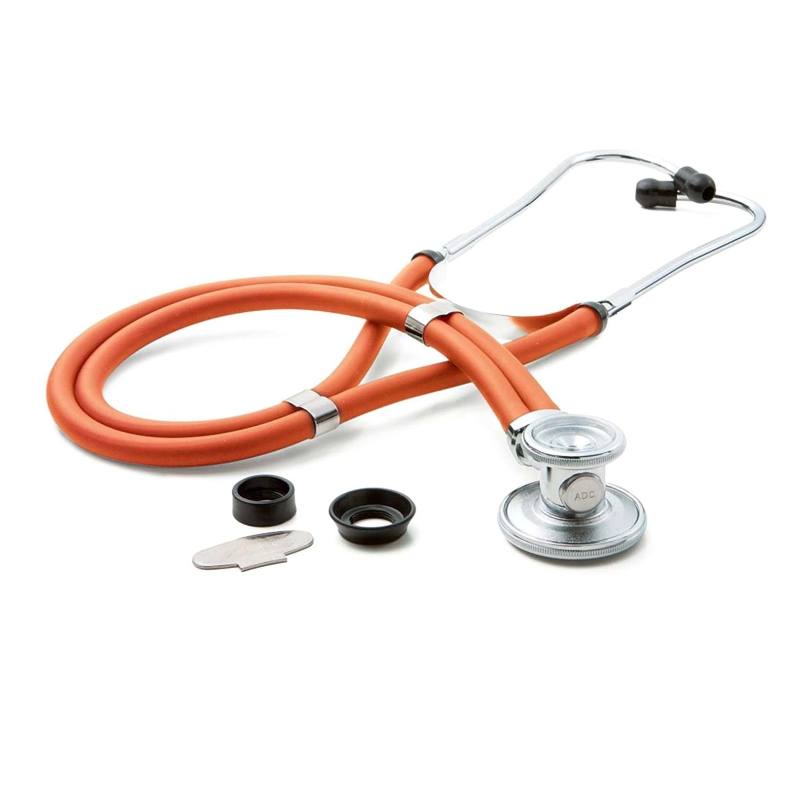 McKesson Sprague Stethoscope Orange Tube 22 inch 641NOMM 1 Ct