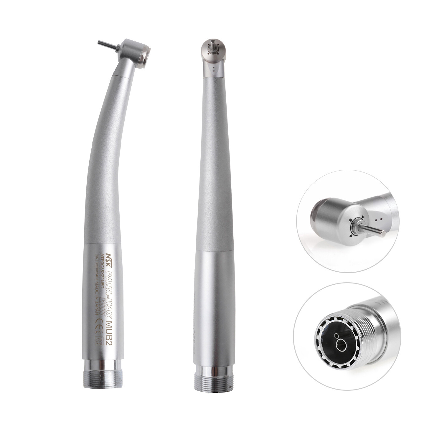 NSK Type Dental PANA MAX Mini Head High Speed Children Handpiece Push Button 2H