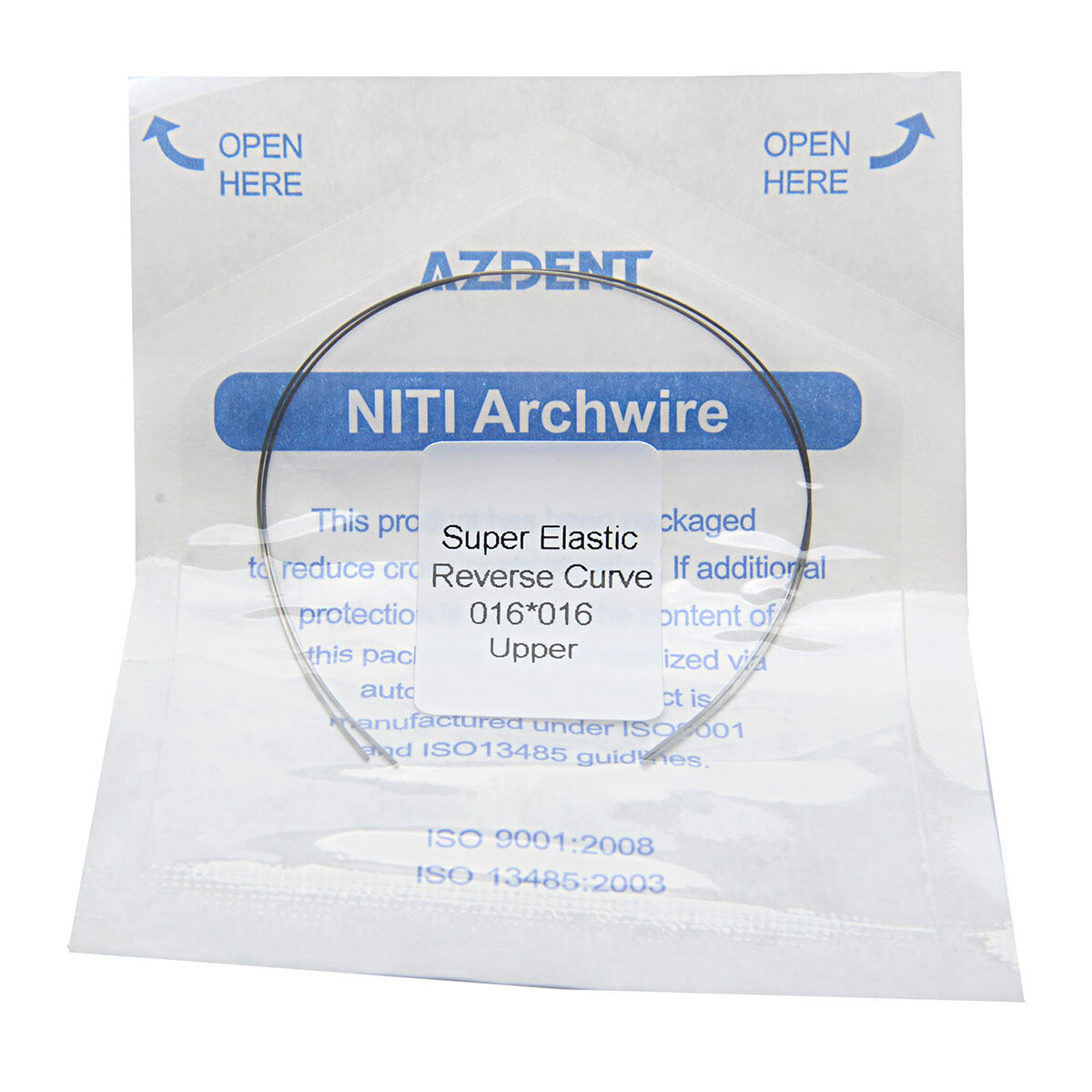 AZDENT Dental Ortho Arch Wires Rectangular Super Elastic Niti/Stainless Steel