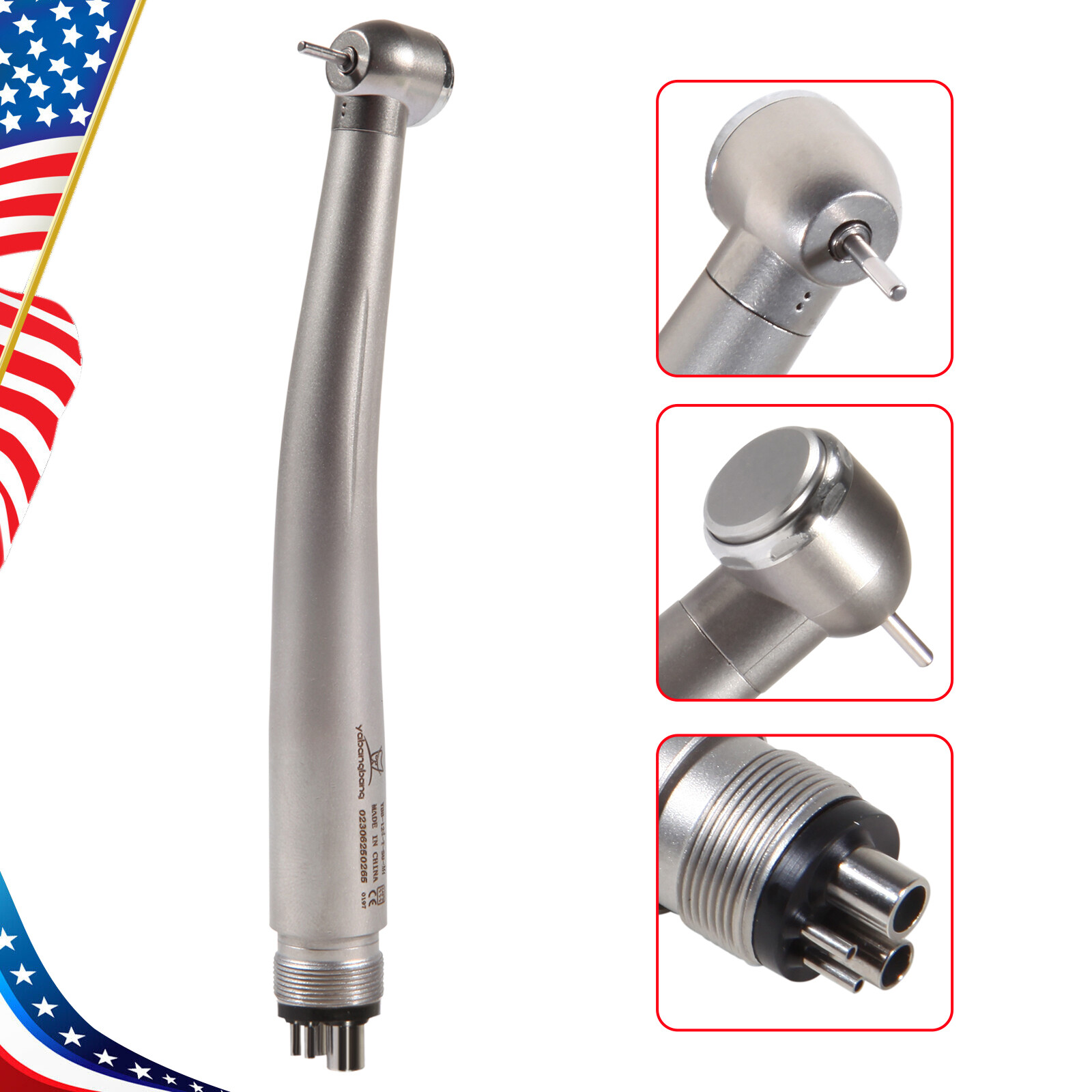 Dental LED High Speed Handpiece /1:5 Increasing Electric Contra Angle ds