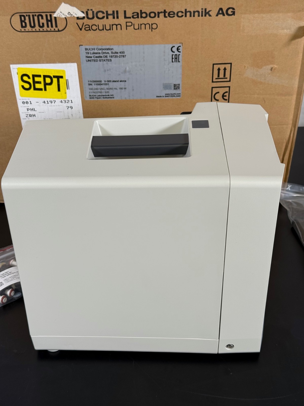 NEW Buchi Vacuum Pump V-300, for R-300 and other Rotavapor Evaporator – BEST!!