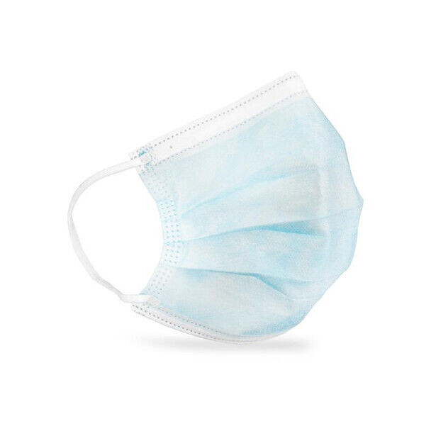 Dukal Surgical Mask Blue, Level 1 Ref# 1541, Box of 50 Masks
