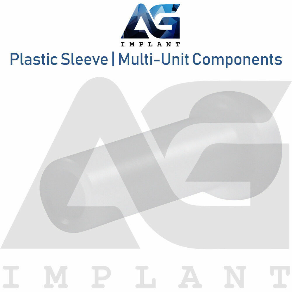 10 Angular Multi Unit Abutment 17° Conical Connection RP Plastic Set Dental