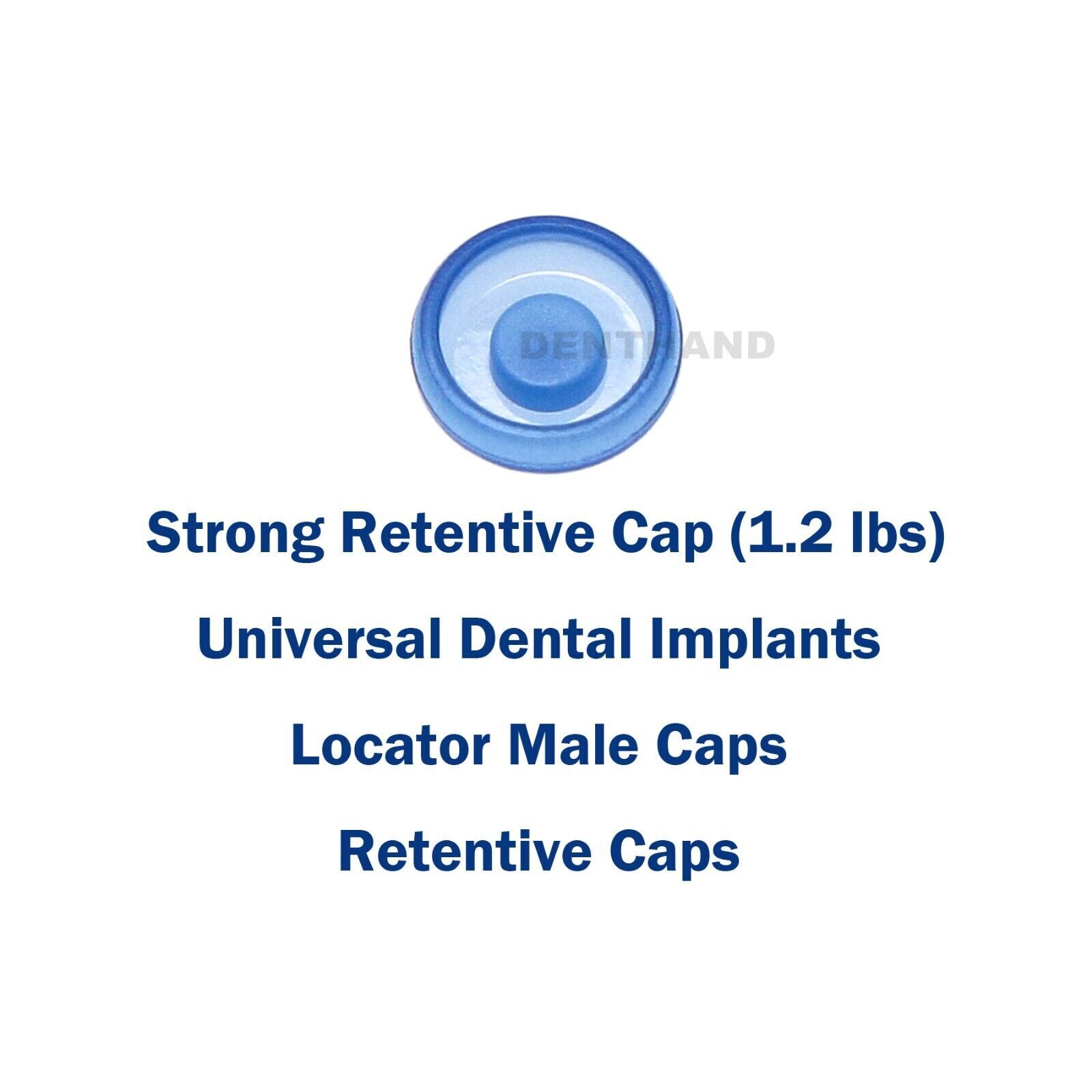US Dental Universal Implant Retention Caps Metal Housing Set Remove Core Tool