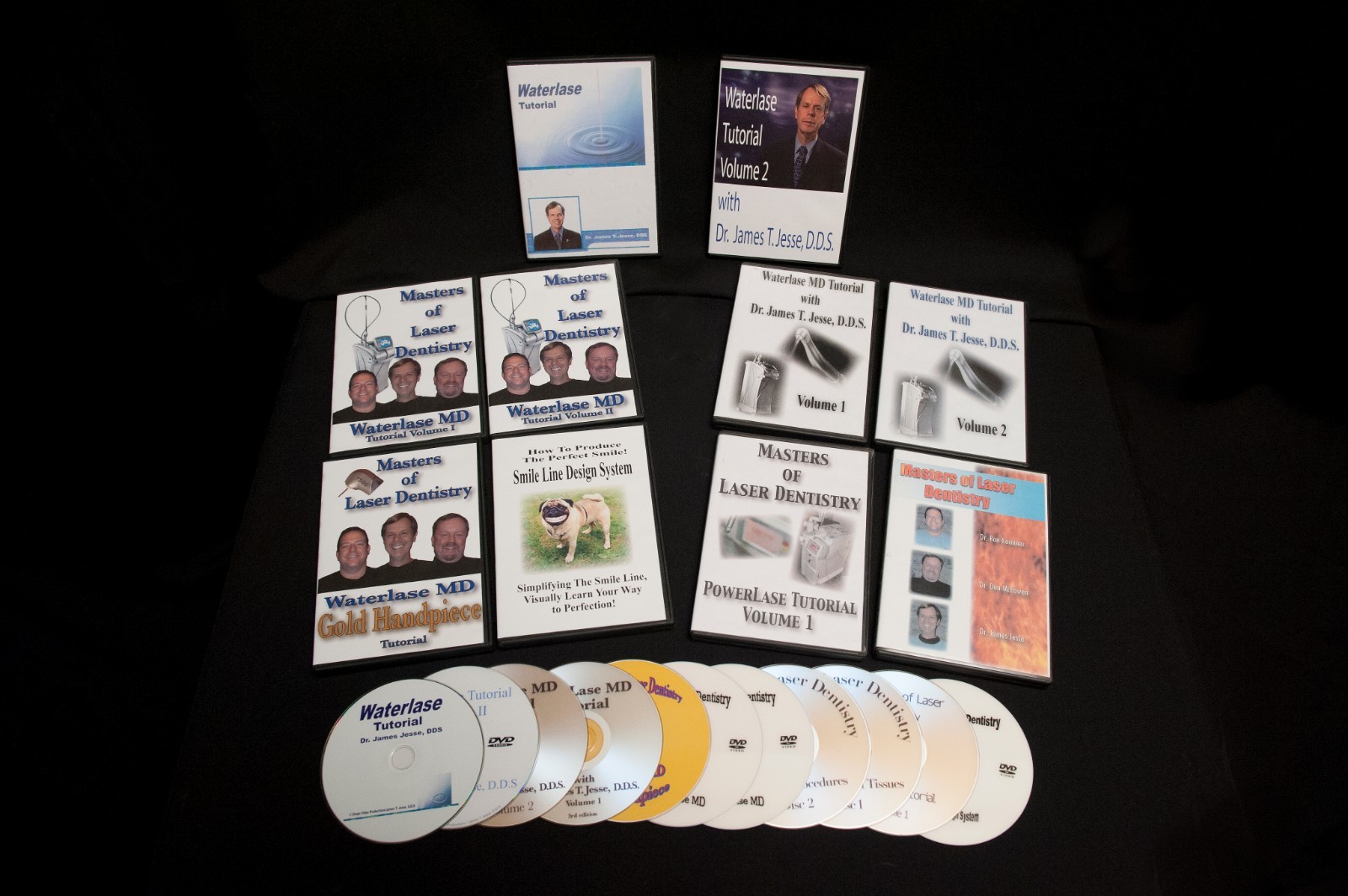 Laser Dentistry Original Waterlase and Powerlase video tutorial DVD sets