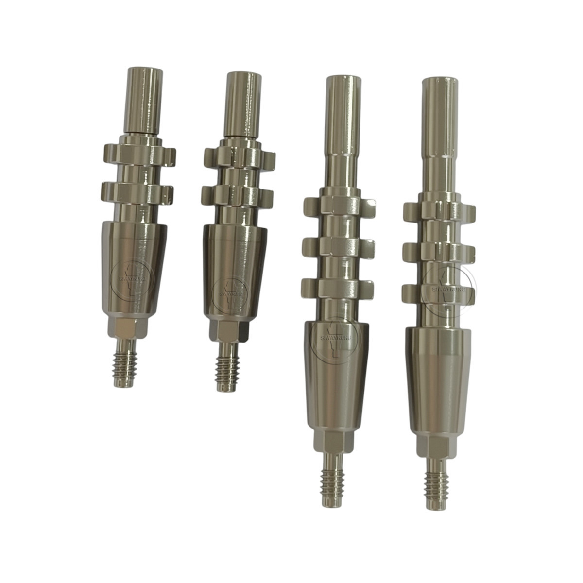 10 pcs Zimmer 3.5 compatible Ti transfer abutment Open Tray Transfer