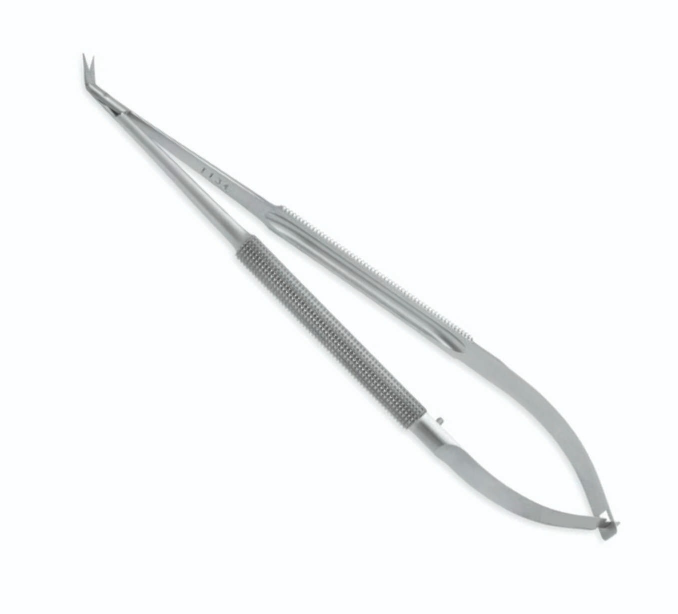 Cardiovascular Micro Coronary Scissors Standard 10mm Blade Angled to Side 18cm