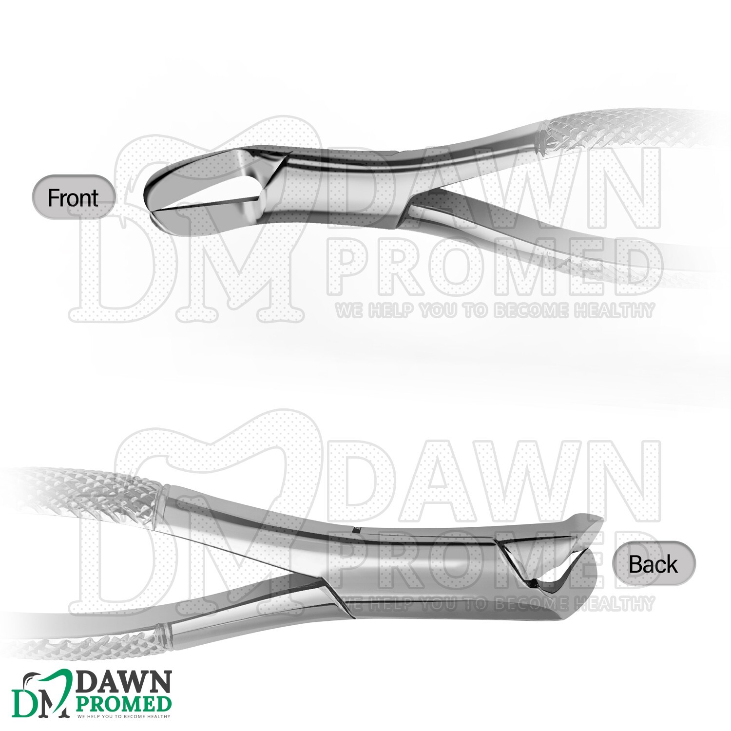 Extracting Forceps #6 Upper & Lower Splitting/Separating Molar Dental Instrument