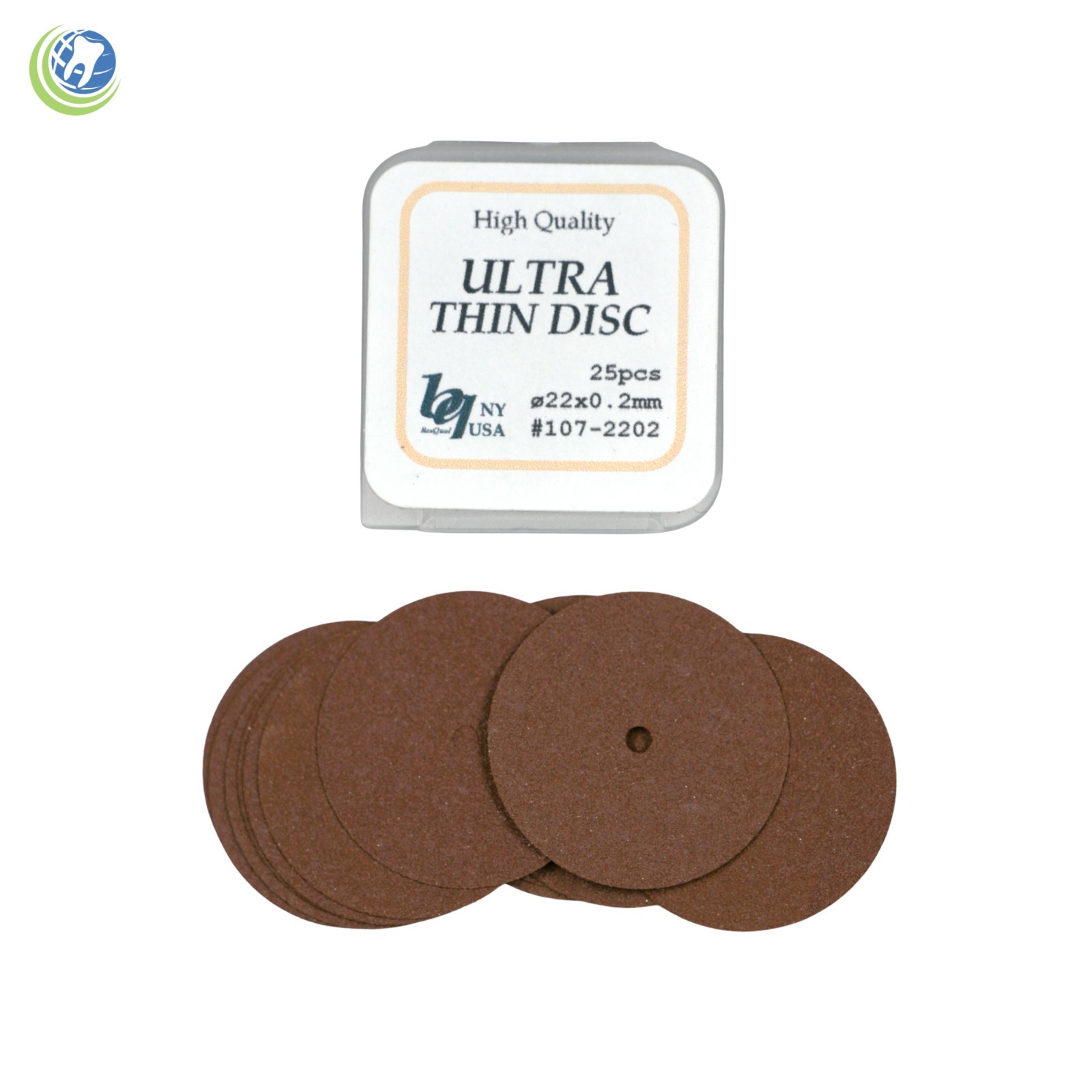 Meta Dental Lab Unmounted Cut-Off Discs Pin Roughing Cutter Ultra Thin 25/Box