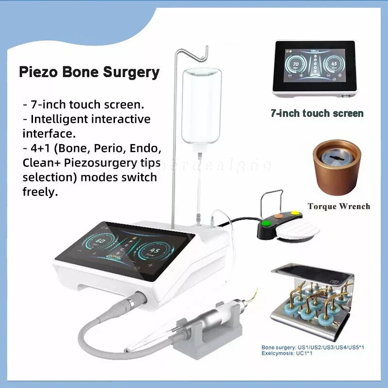Dental Surgery ultrasonic scaler Piezosurgery Unit Piezoelectric Unit Bone ZAQ