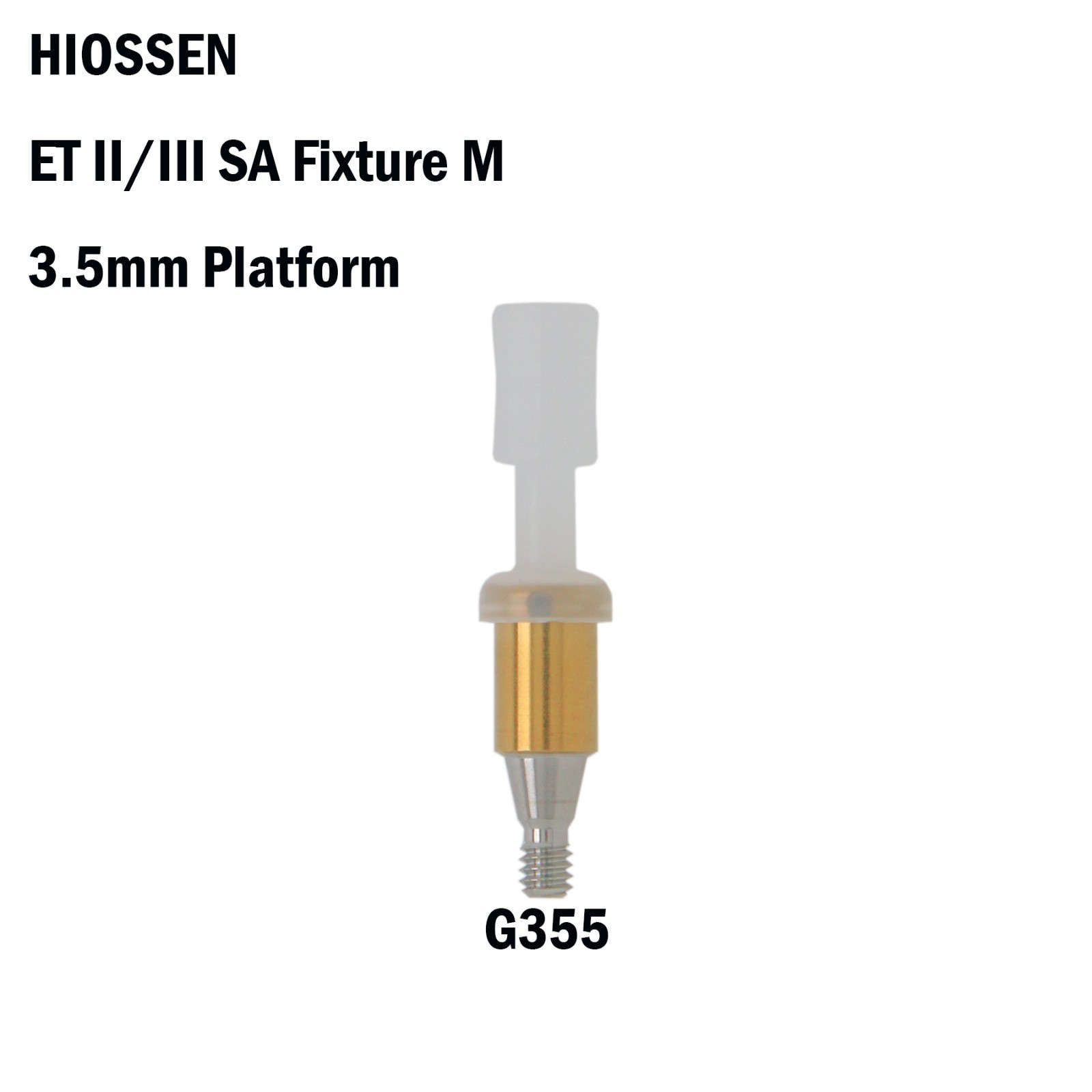 Locator Abutment Attachment Legacy Mini Compatible HIOSSEN ET II/III SA Fixture